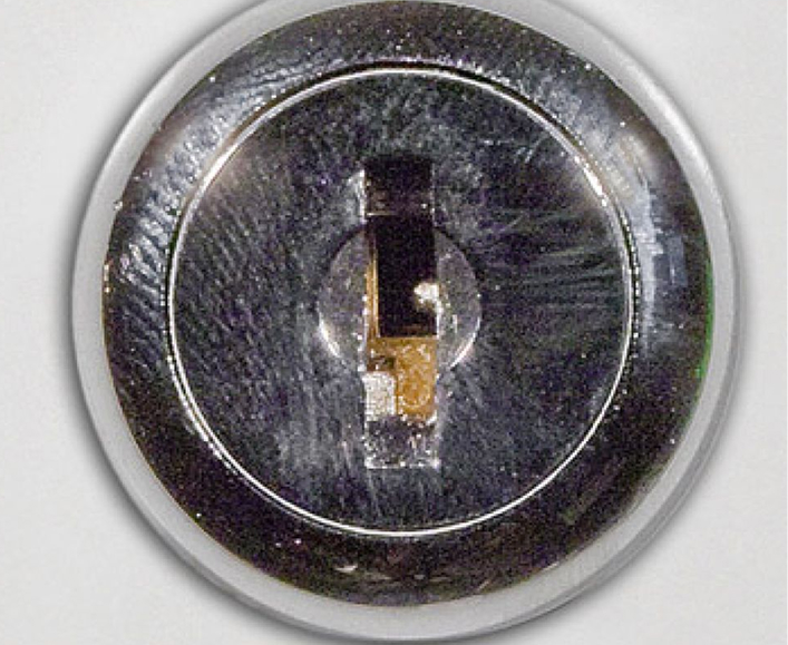 Cylinder lock.