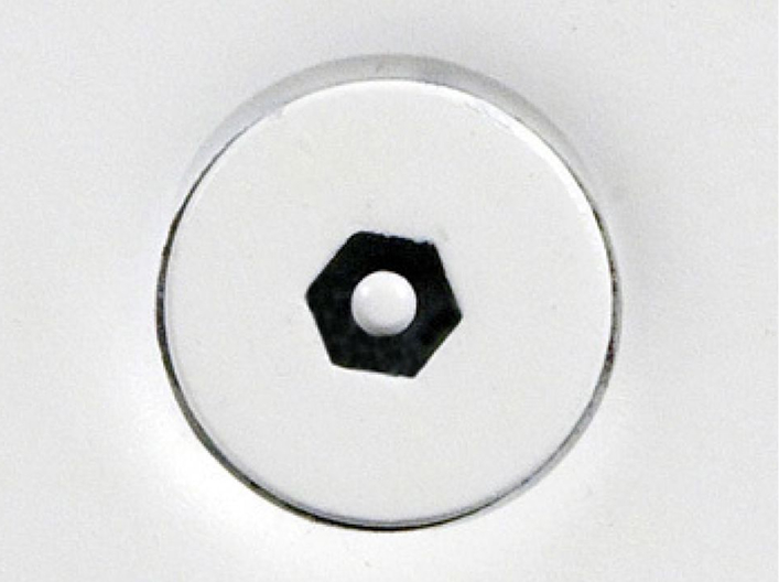 Allen head latch with safety pin.